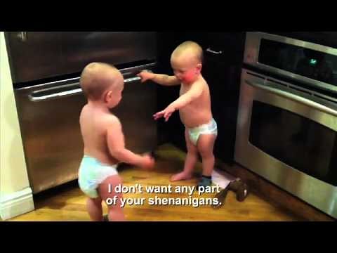 The Talking Twin Babies, Translated