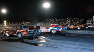 What are the MOST memorable Funny Car moments to happen in Las Vegas? WATCH to find out. Tune in TODAY for the finals from the #ToyotaNats 4p ET on @Fs1. #NHRAonFOX | NHRA