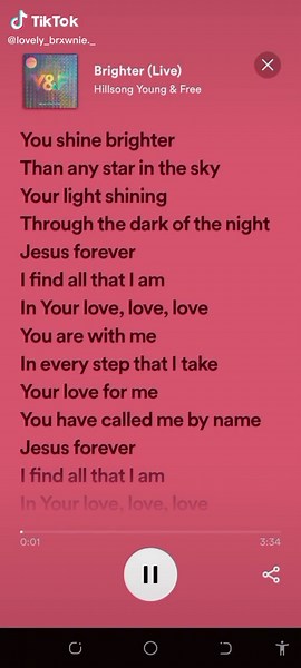 Brighter by Hillsong Young and Free - Lyrics and Meaning