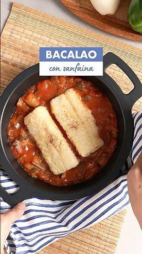 Bacalao con sanfaina: receta de aprovechamiento fácil y sabrosa con Pescanova #comidareconfortante