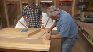 Check it out! Tom Silva and Kevin O'Connor build a modern storage bench out of a single sheet of MDF 🪵🔨 | This Old House