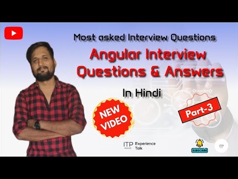 Angular Interview Questions And Answers for Beginners to Advanced Part-3 In Hindi
