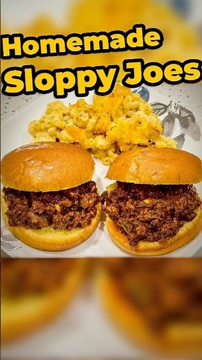 Homemade Sloppy Joes From Scratch • Classic Ground Beef Sloppy Joe Recipe