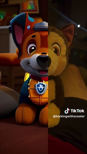 Use paw patrol filter using my son’s chase paw patrol stuffy. #ha #pawpatrol #filter