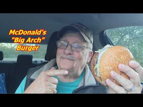 McDonald's Big Arch Burger Taste Test and Rating Review