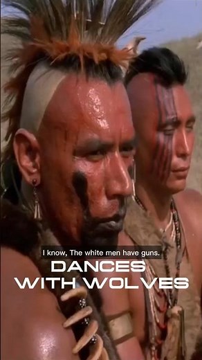 DANCES WITH WOLVES: I Know The white men have guns #oldmovies #danceswithwolves #usahistory