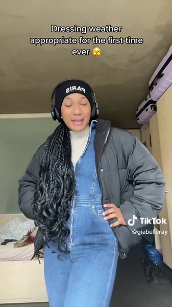 Layering Clothes for Cold Weather: Lip Balm Mishap Outfit