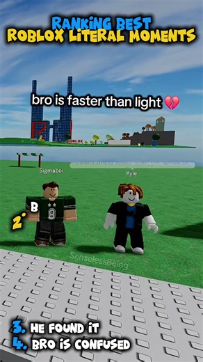 Ranking Best Roblox Literal Moments #roblox #shorts #rblx #fyp #robloxfyp