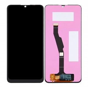 LCD with Touch Screen for Huawei Y6p - White (display glass combo folder)