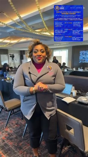 Wanika Fisher on Instagram: "Winter Storm Fern Update from Command Center ❄️ Update after 7:30am briefing meeting!"