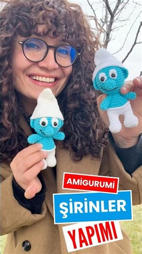 Amigurumi Smurfs Crochet Doll Tutorial | Amigurumi Keychain Tutorial