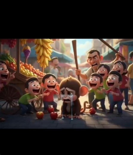 Poor Baby Monkey emotional😭 A Big Hearted Man Help Him 💪🔥