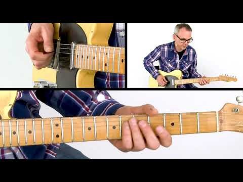 Country Guitar Lesson - Cascading in G Lick - Lars Schurse