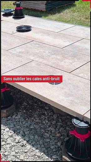 Toit terrasse sur plots