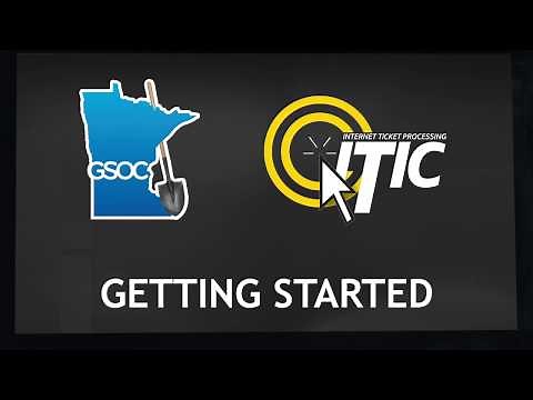 Getting Started on ITIC - Gopher State One Call