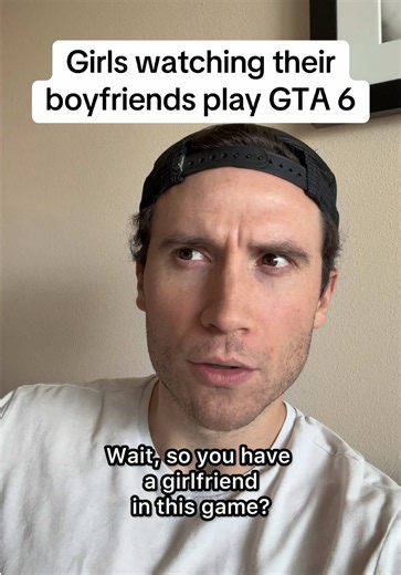 Girls Watching Their Boyfriends Play GTA 6 — Funny Reaction Clip