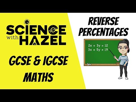 Reverse Percentage Calculations | GCSE & IGCSE Maths | AQA, Edexcel, CIE, OCR