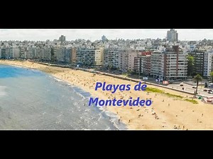 The beaches of Montevideo in Uruguay / Las playas de Montevideo en Uruguay