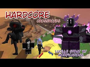 (Outdated) TDS - Trio Hardcore triumph Lucille's modified Strat P2 POV - Tower Defense Simulator