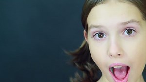 Beautiful Smiling Woman Closeup Portrait Stock Footage Video (100% Royalty-free) 6137753 | Shutterstock