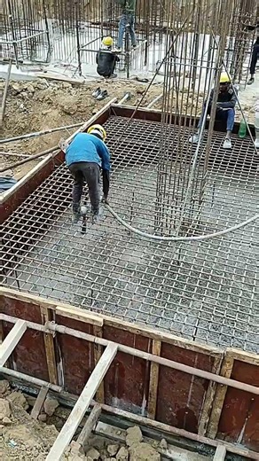 Staircase foundation #PEB building construction foundation #building construction#civil engineering