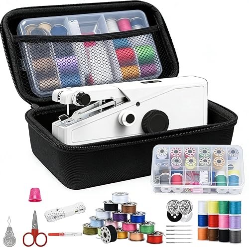 Handheld Sewing Machine, Easy One-Speed Electric Stitching for DIY Quick Repair
