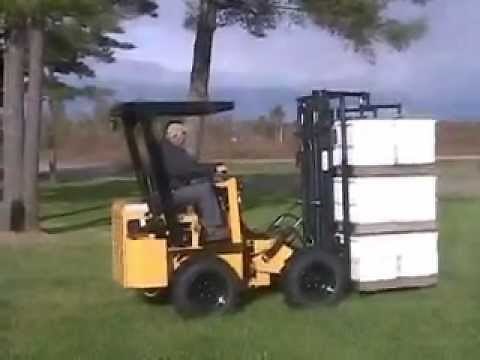 Hummerbee Turbo Rough Terrain Articulating Forklift