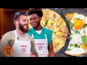 NO SE ATREVEN a probar las "pizzas" de David y Maicol | MasterChef 12