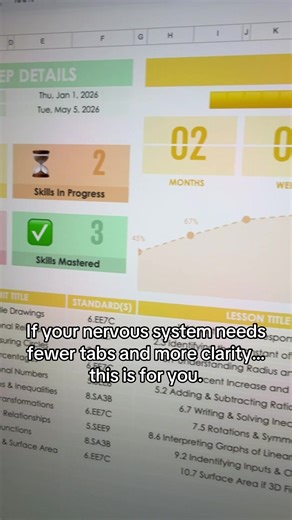 Comment TRAINING👇 and I’ll share my free training that teaches you my core systems for building digital trackers like this. #teachers #teacher #digitaltracker #spreadsheet #teachersoftiktok