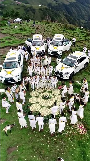 EPIC Ethiopian Wedding ⛰️💍 | The Mountain Vow Ceremony Circle