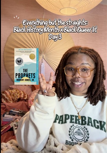 Black history month book recs - queer fiction books by Black authors, featuring The Prophets by Robert Jones Jr. #lgbtbooks #foryoupage #mmbooks #fictionbooks #blackhistorymonth Books by Black authors, LGBT books, queer books, mm book recs, fiction books to read, must read fiction by Black authors, lgbt books must read