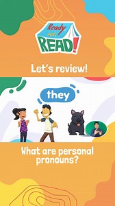 Can you identify pronouns? Let's practice! #KnowledgeChannel #ReadySetRead #reading #englishlessons | Knowledge Channel