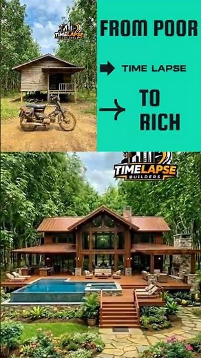 Dream Home Construction: Time-lapse from Start to Finish!