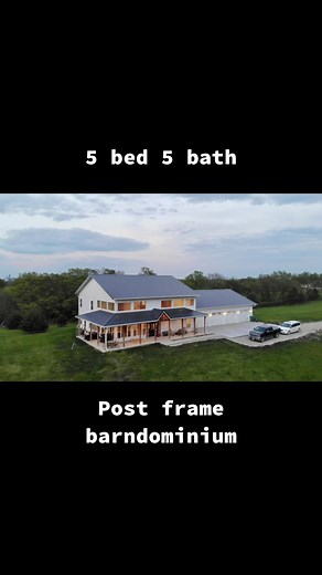 Link for more #barndominium #barnhouse #barndo #polebarn #polebarnhome #metalhome #shouse #barndominiumlife #postframehome #postframe #selfbuild #construction #selfcontracting #homedesign #barndominiumliving #selfcontractor #ownerbuilder