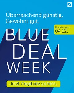 21K views · 104 reactions | Blue Deal Week Angebot: Das kostenlose Online-Depot maxblue abschließen und bis zu 200 € Cashback sichern! | Deutsche Bank AG | Facebook