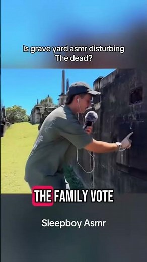 Grave yard asmr #asmr #graveyard #asmrtingles #asmrtriggers #cemetery