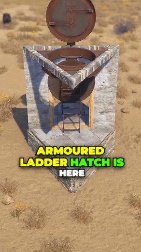 Discover the New Armored Ladder Hatch in Rust!