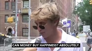 Money is a complicated and...CONFUSING topic 🤣 #foryou #comedy #interview #money #nyc