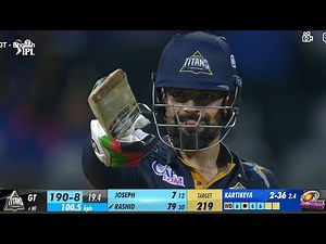 Rashid Khan 79 Runs From Just 16 Balls Gujarat Titians vs Mumbai Indians IPL 2023 Highlights