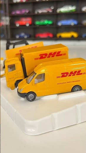 Siku DHL Set 🚚🔥 Truck, Trailer & Forklift Showcase