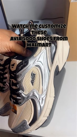 Watch me customize Avia 5000 #aviasneakers #shoes