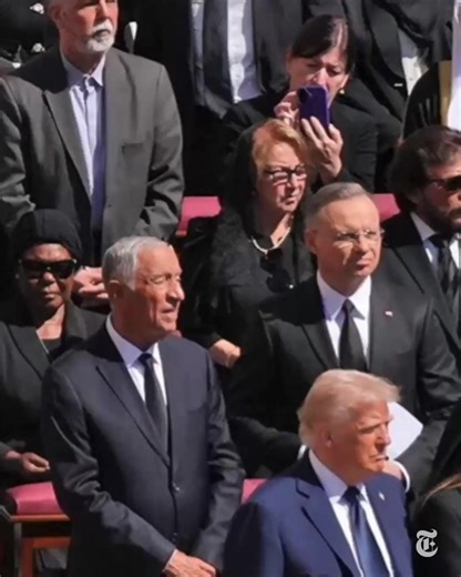 1.2M views · 6.5K reactions | Among the tens of thousands of people in St. Peter’s Square on Saturday for Pope Francis’ funeral were monarchs, world leaders and at least one former U.S. president. See more: https://nyti.ms/4lOXKK6 | The New York Times | Facebook