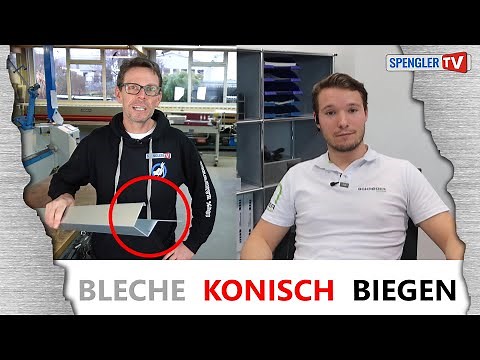 Bleche Konisch Biegen Teil1