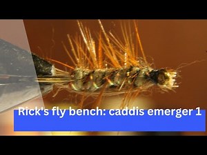 How to tie a caddis emerger.