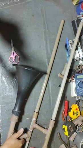 Como fazer trombone PVC caseiro