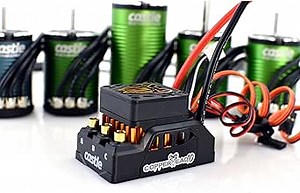 Castle Creations 1/10 Copperhead 1415-2400Kv Sensored Brushless ESC/Motor Combo, CSE10016612