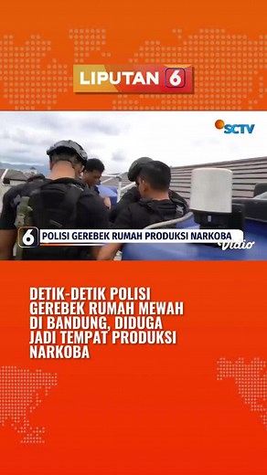 Penyergapan Narkoba di Rumah Mewah Kabupaten Bandung