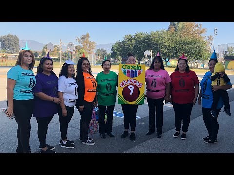 DIY easy last minute crayon costume