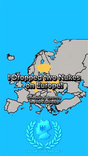 I Dropped two Nukes on Europe!