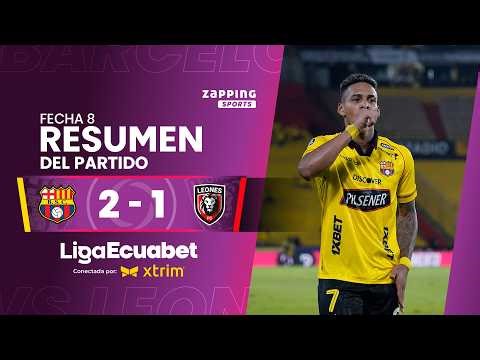 Barcelona SC 2 - 1 Leones FC / Fecha 8 / Liga Ecuabet conectada por Xtrim 2026